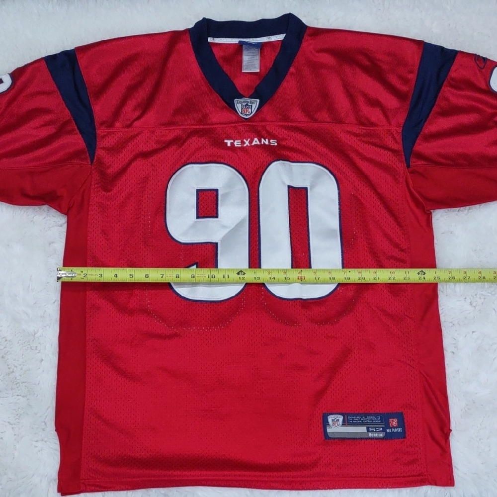 REEBOK NFL Red Texans Football Jersey - Picture 17 of 17